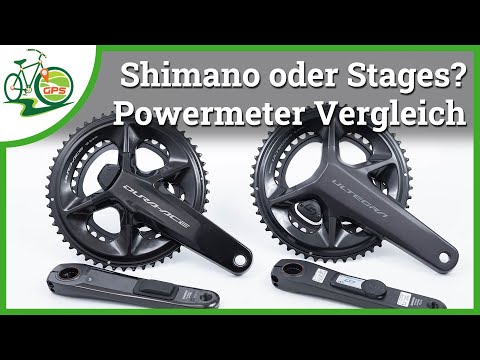 Shimano 12-fach Powermeter oder Stages Leistungsmesser? Test &amp; Vergleich